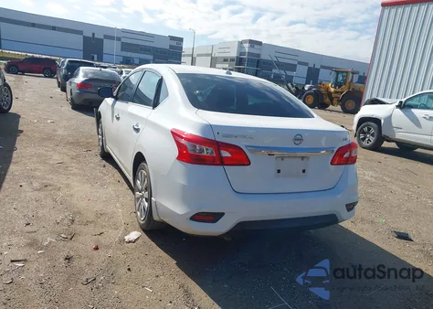 2017 Nissan Sentra Sv z USA, uszkodzony, nr VIN 3N1AB7APXHY281442